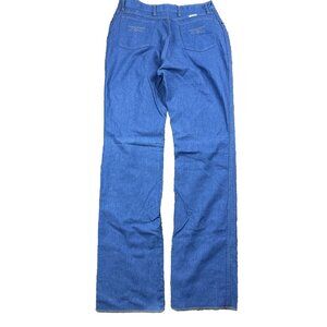 Vintage Sheplers Women Size 20 Tall Medium Wash Western Denim Blue Jeans Stitch